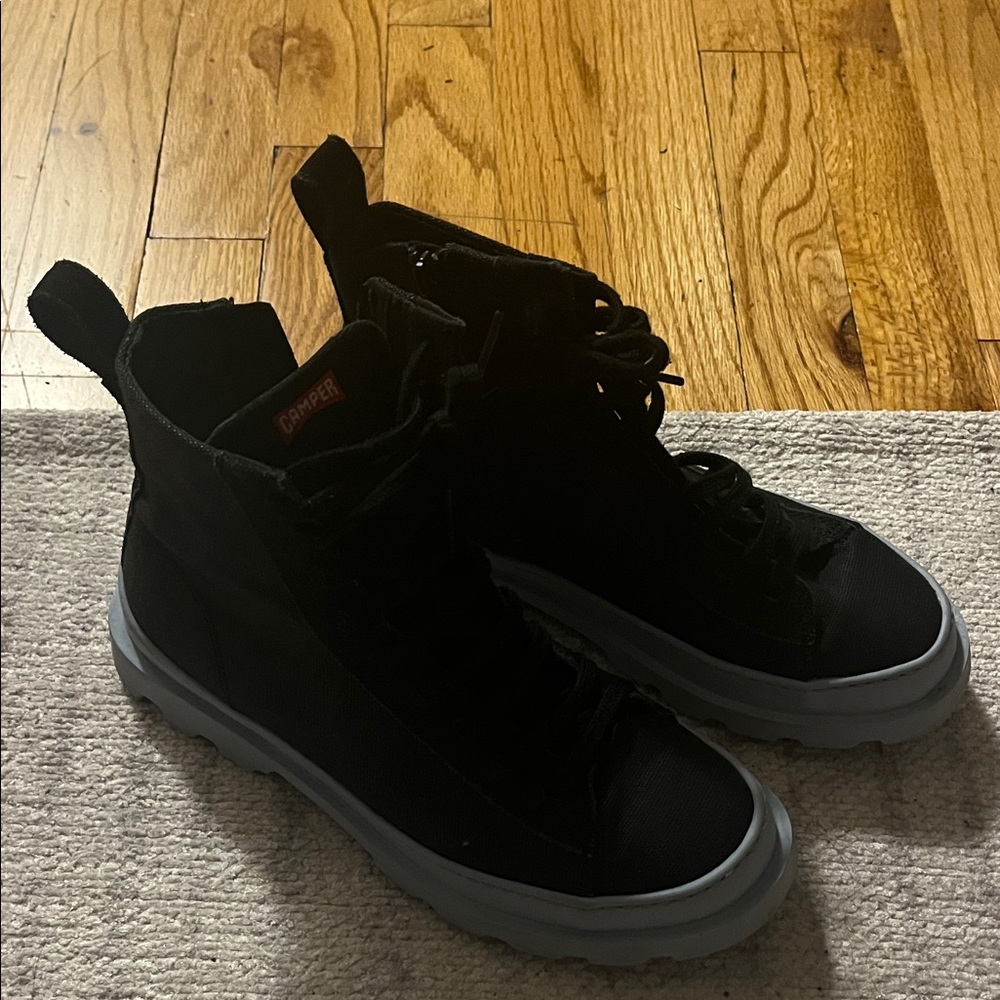 Camper Black High-Top Sneakers